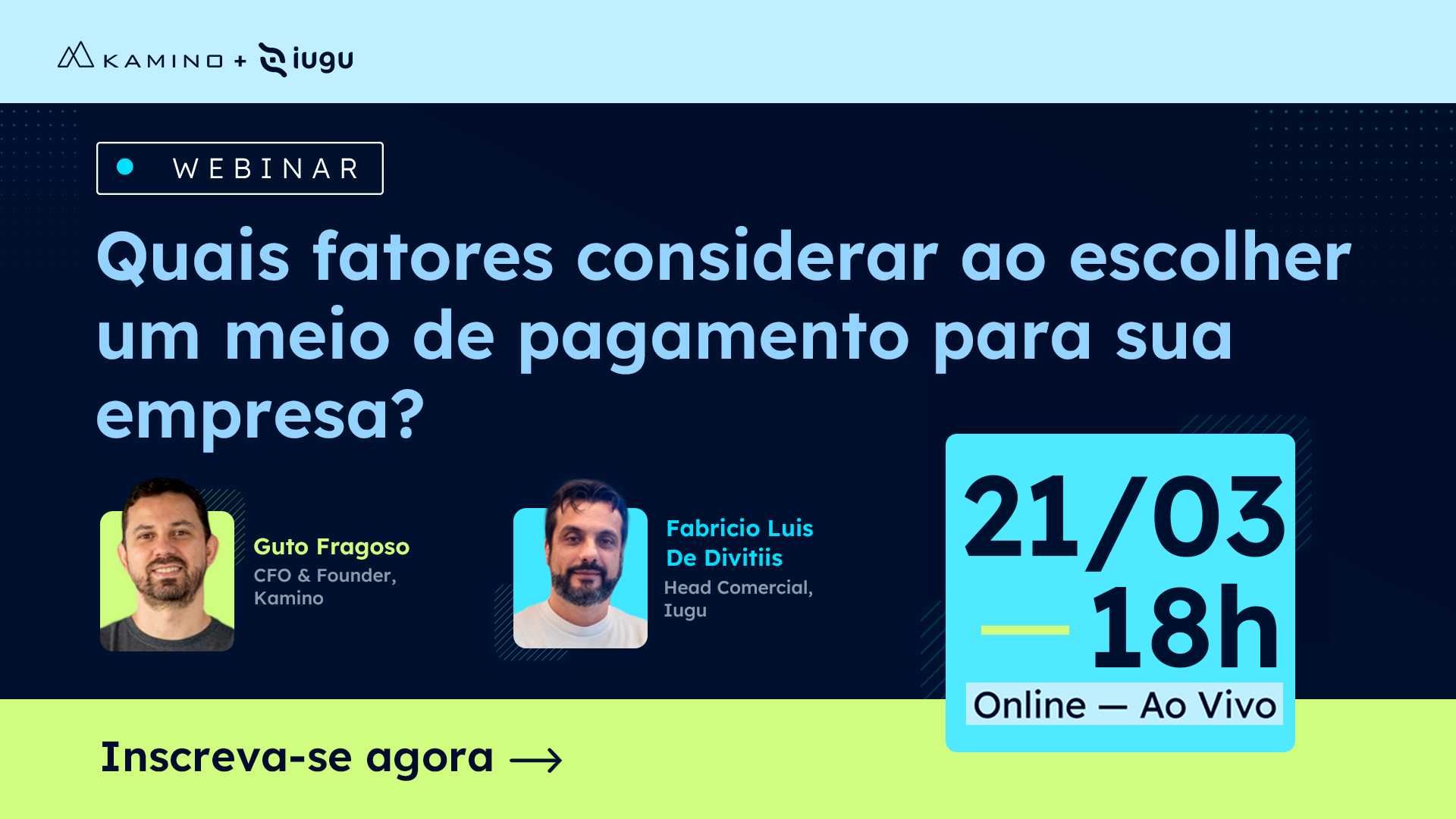 Webinar: Fatores de sucesso na criação de um negócio online